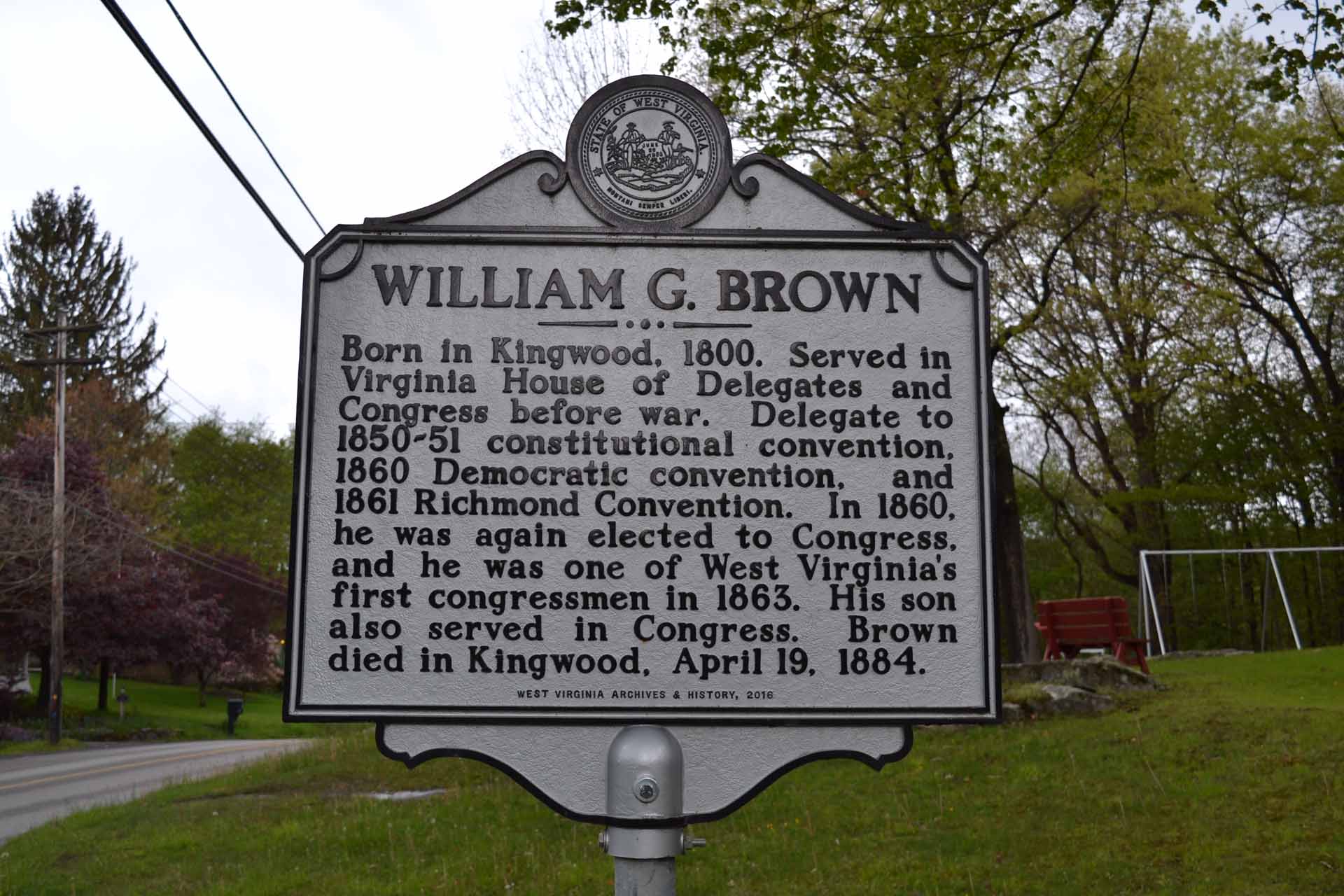 Preston County The West Virginia Historical Markers Project