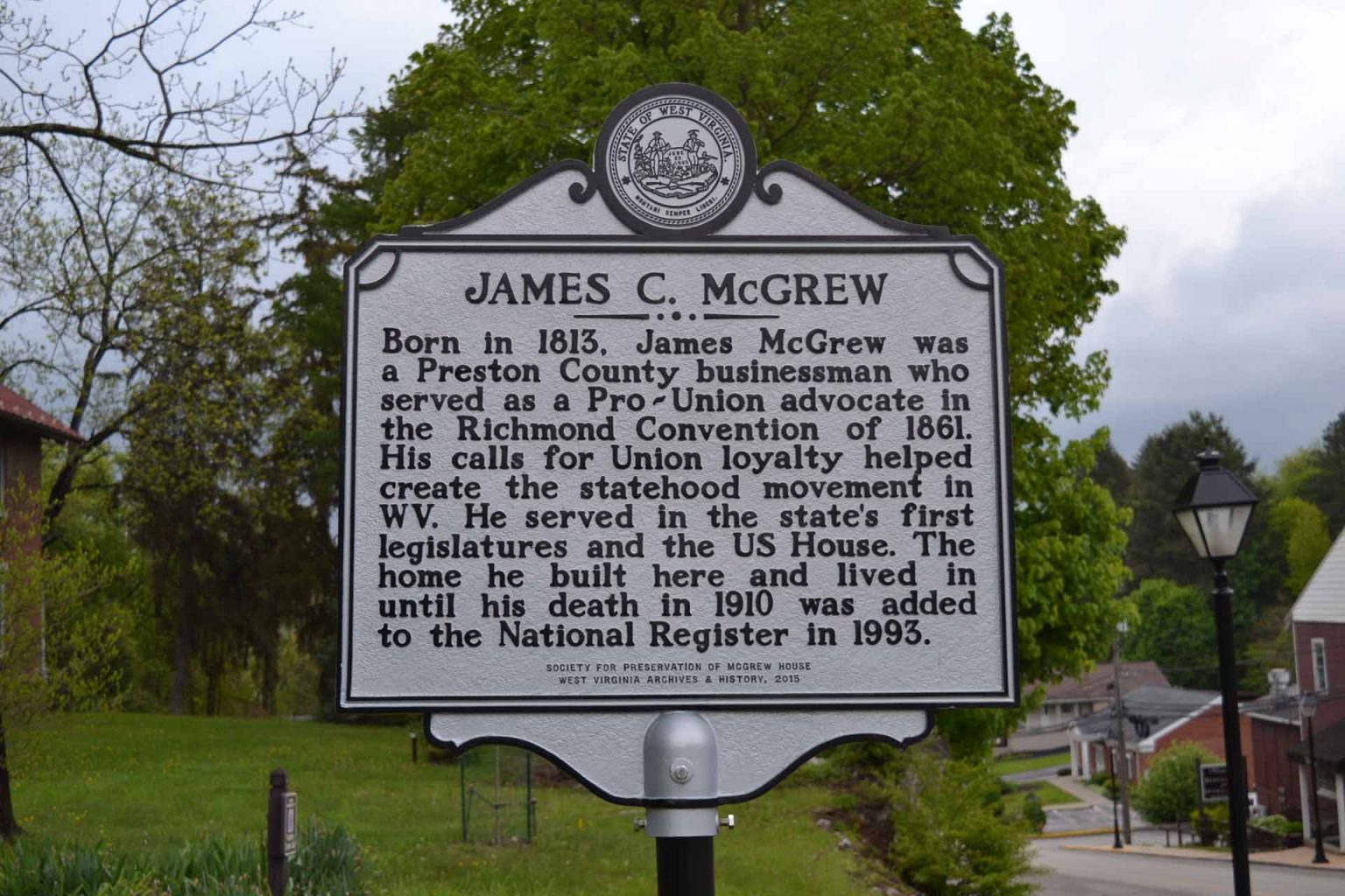 Preston County The West Virginia Historical Markers Project