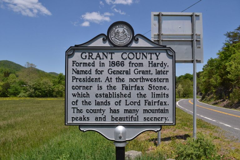 Grant County The West Virginia Historical Markers Project